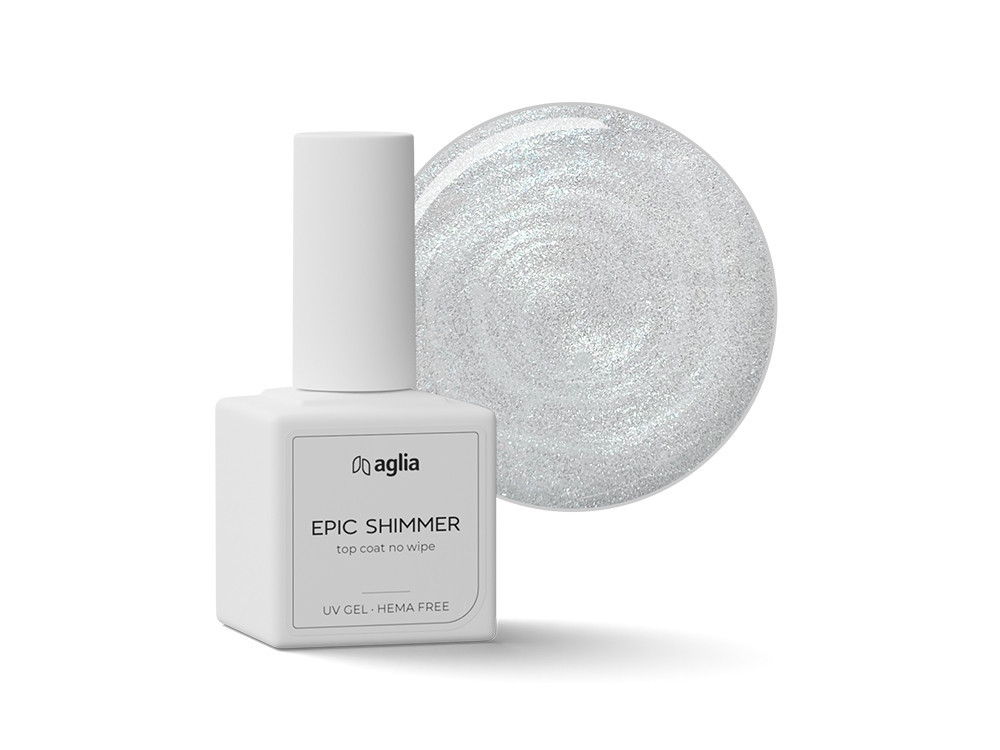 EPIC SHIMMER - no wipe top coat HEMA free